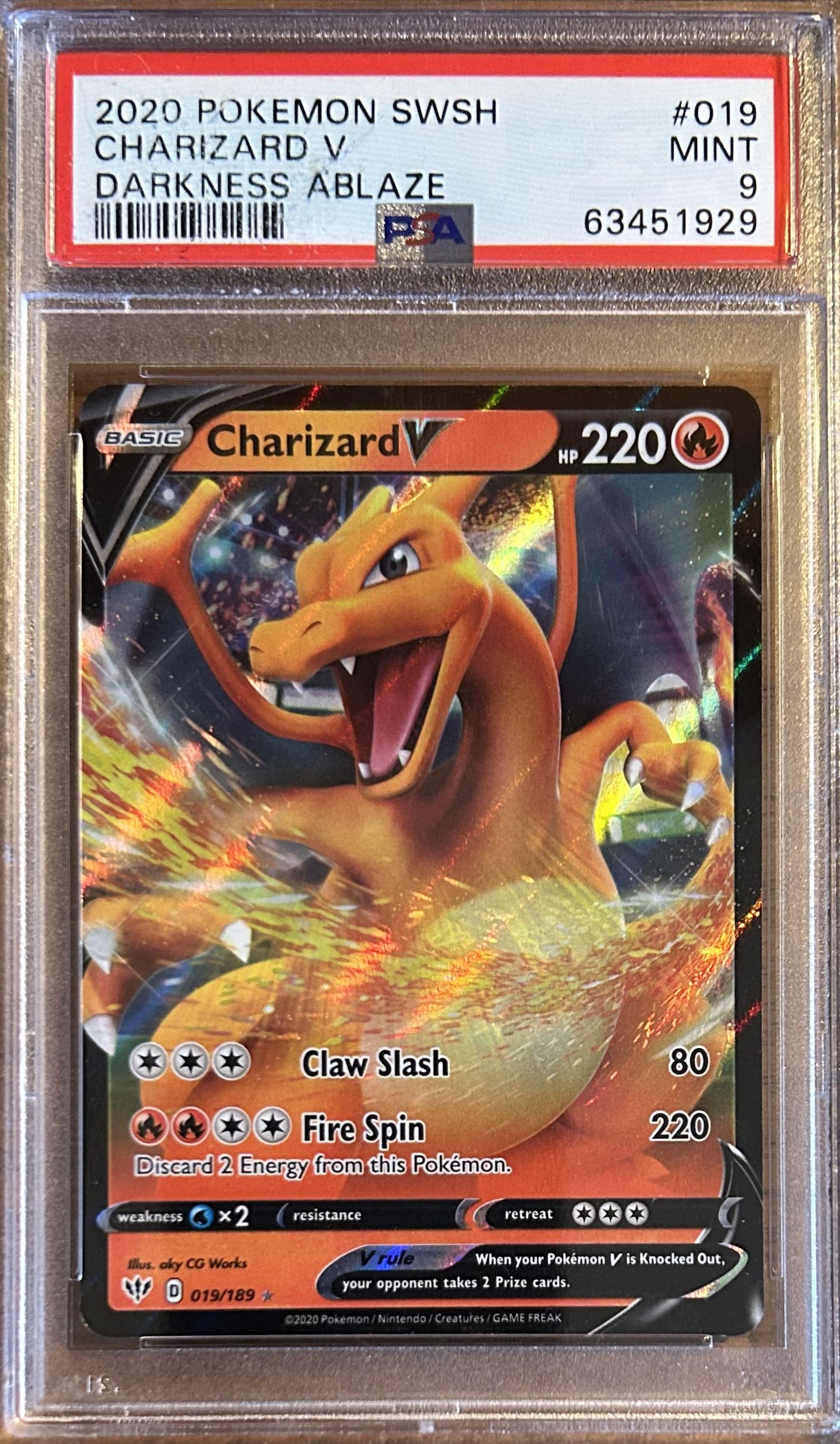 Darkness top ablaze Charizard