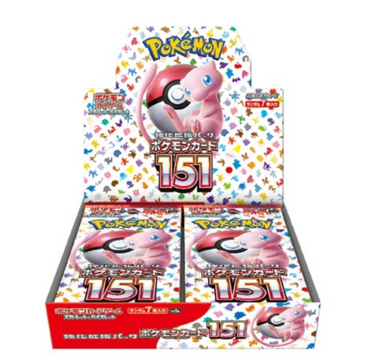 151 Scarlet & Violet Booster Box Pokémon Card Game