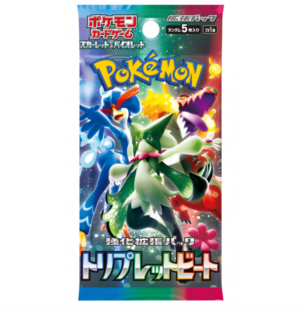 Triplet Beat Scarlet & Violet Booster Box Pokémon Card Game