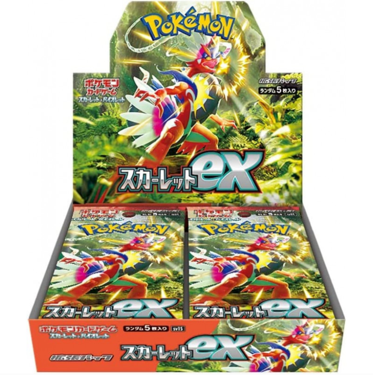 Scarlet Ex Booster Box Pokémon Card